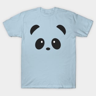 Cute Black Panda Design T-Shirt